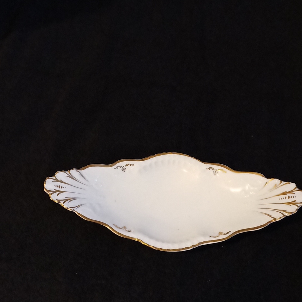 VINTAGE China from Pope Gosser--Oval Relish Dish